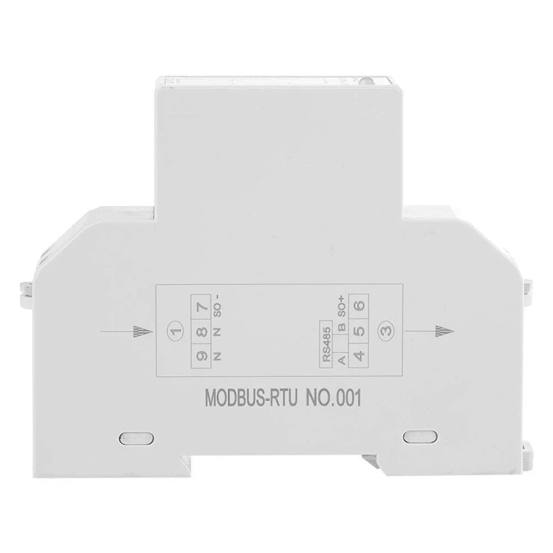 5 100A 220V счетчика энергии одиночной фазы RS485 протокол MODBUS ЖК дисплей освещенная