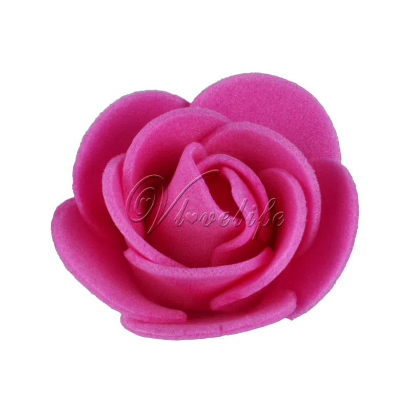 10 шт. мини 3 см искусственные головки цветов PE ПЕНА РОЗА голова ручной работы DIY
