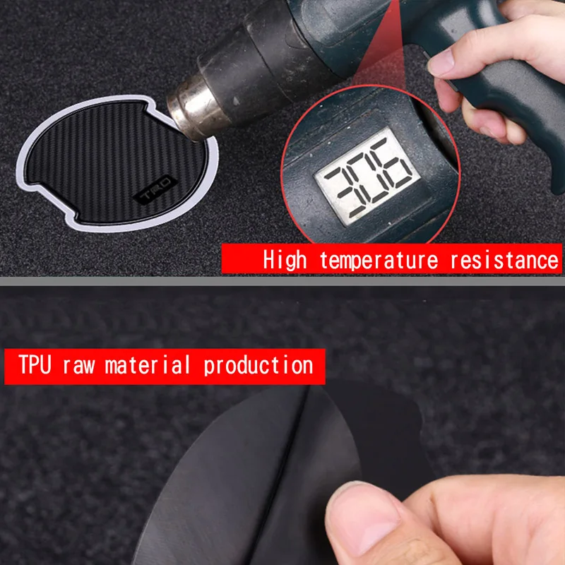 Защитная пленка для Наружная ручка двери автомобиля чаши подходит MazdaToyota Lexus Subaru