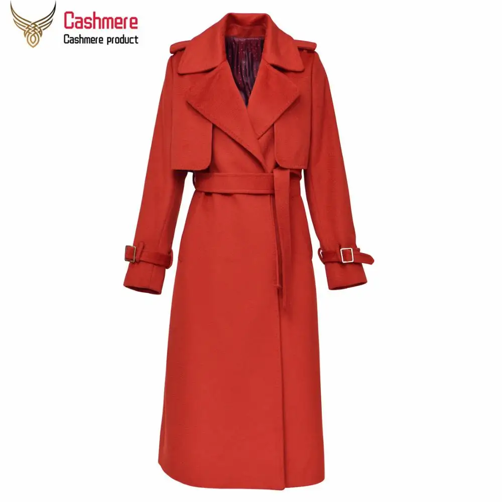 Осень-зима 2019 новое шерстяное пальто с волнистой поверхностью женское длинное