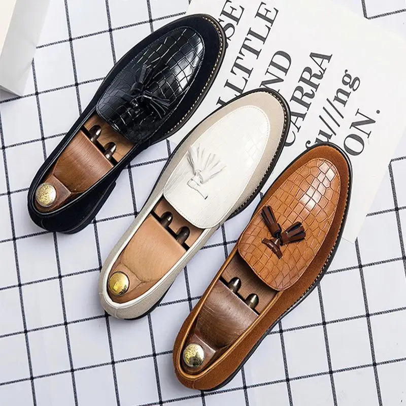 

Осень-зима 2021, новая модель, деловая одежда в стиле Цзи янюнь для отдыха, мягкая кожаная мужская обувь с мягкой подошвой XM489