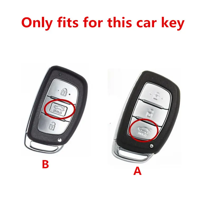 Новый кожаный чехол для автомобильных ключей Hyundai Tucson Sonata Santa Fe Creta ix25 ix35 i10 i20 i30 i40