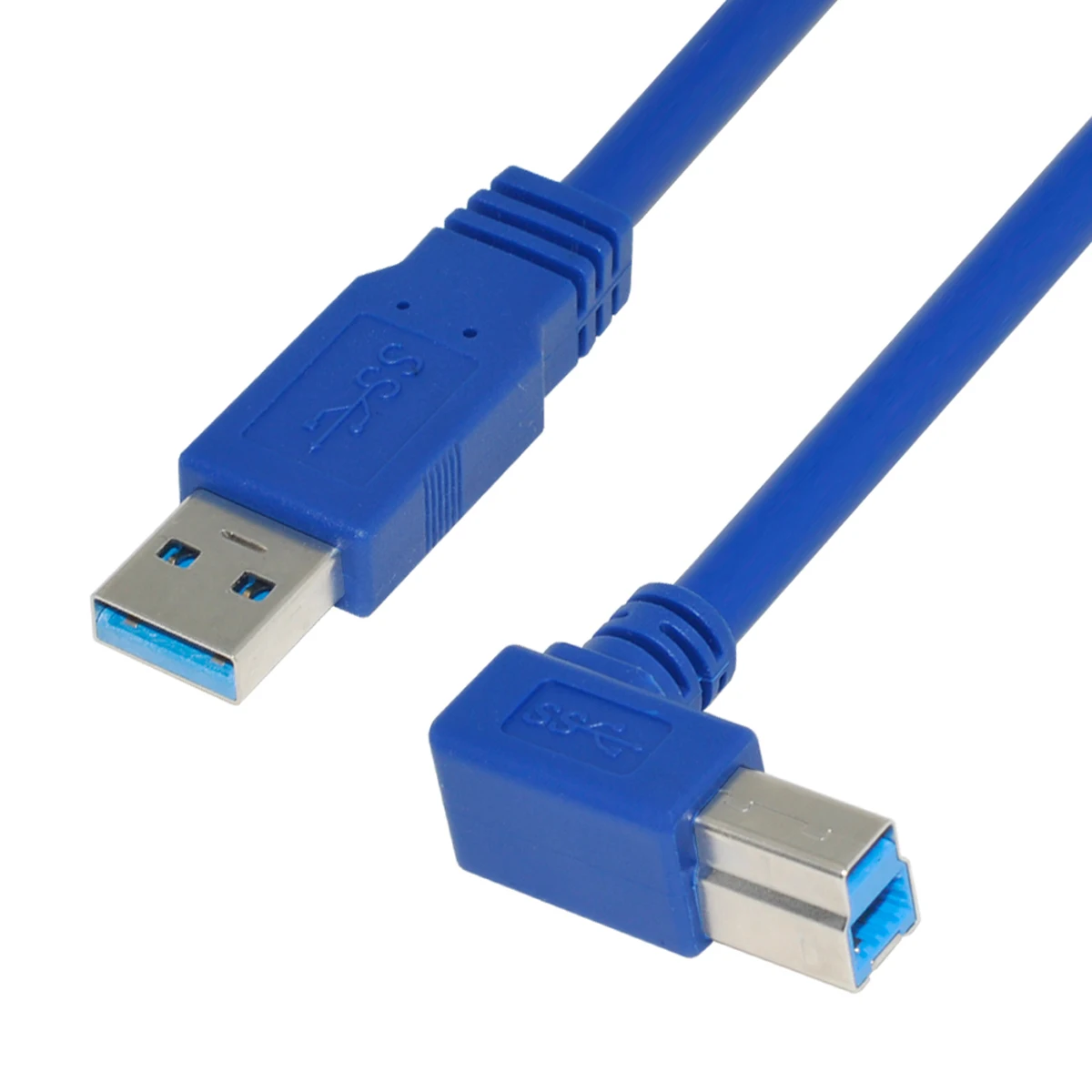 USB 3 0 Type A Male to B 90 градусов правый локоть угловой принтер кабель шнур