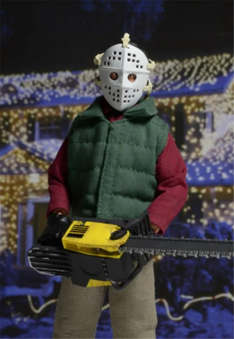 NECA Рождественские каникулы Национальный лампун фигурка персонажа бензопилы Кларка шарнирная подвижная фигурка игрушка