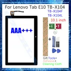 Новый сенсорный экран 10,1 дюйма X104 для Lenovo Tab E10 TB X104F X104L X104, ЖК-дисплей, внешний дигитайзер, сменная Передняя стеклянная панель