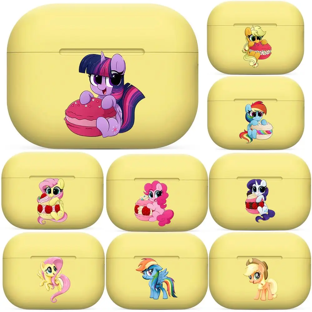 

My Little Pony Silicone Case For AirPods Pro 3 2 1 Case Cover Coque Wireless Bluetooth Headphones Cover On AirPods Pro Funda com