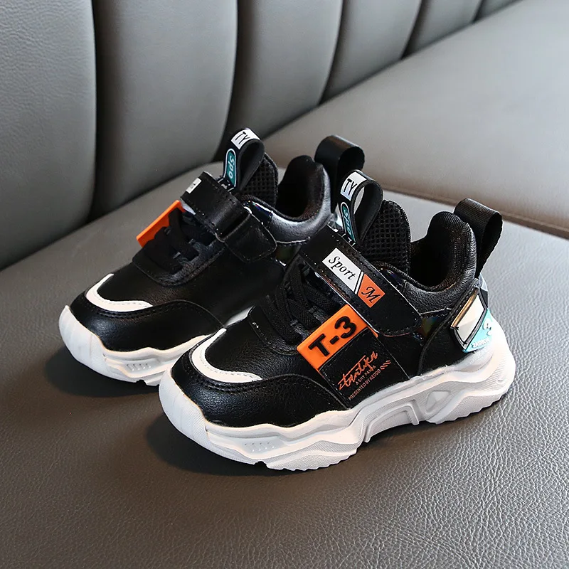 CUZULLAA New Kids Sport Shoes for Boys Girls Sneakers Children Leather Breathable Baby Running | Детская одежда и обувь