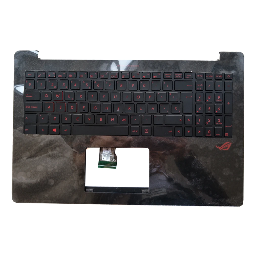 

Чехол для ноутбука Asus N501, N501J, N501JM, UX501VM, UX501JW, подставка для рук с SP-клавиатурой, без рамки