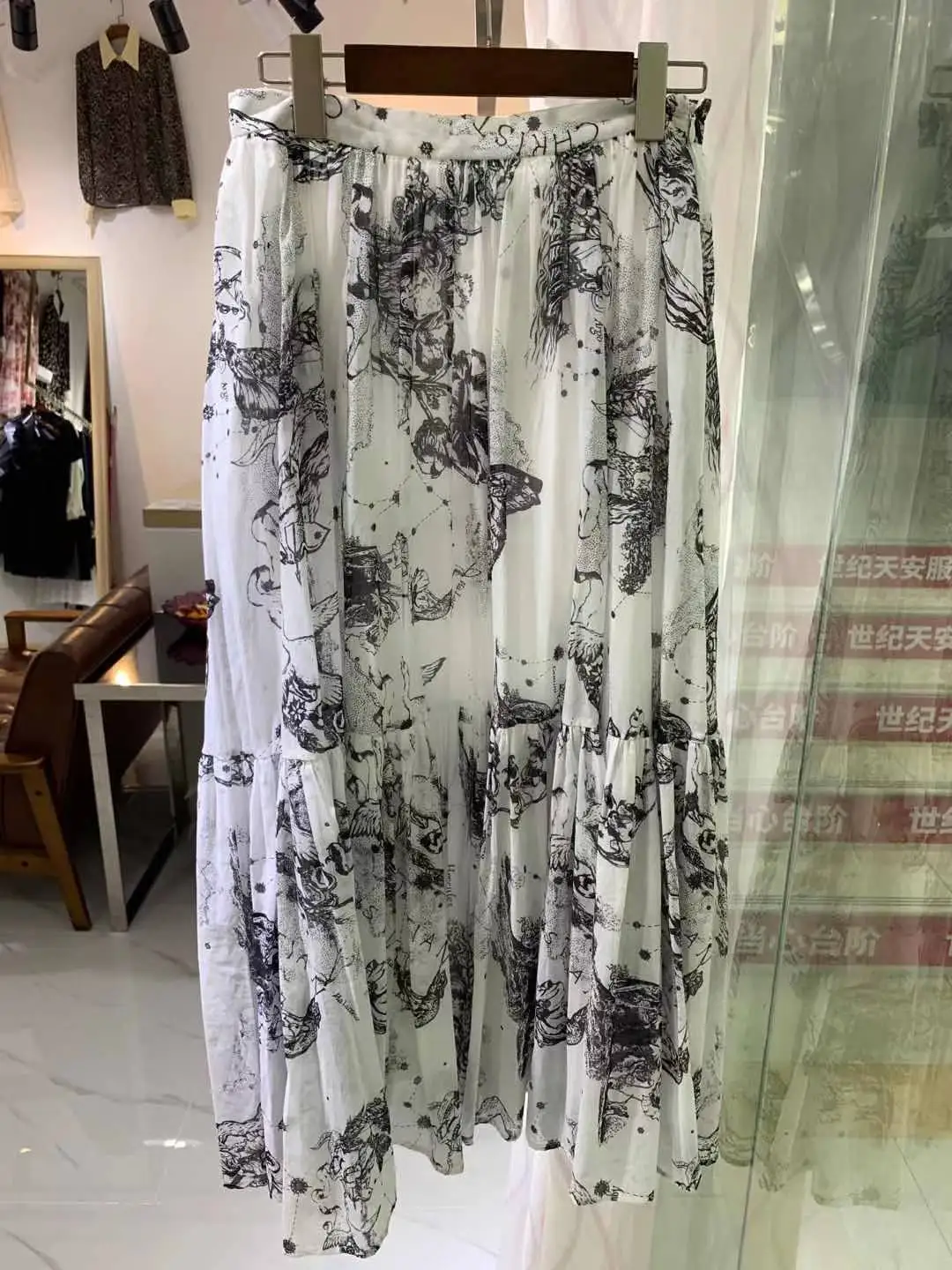 

2021 LK2341Fashion юбки взлетно-посадочной полосы роскошный известный бренд Европейский дизайн вечерние Стиль Женская одежда