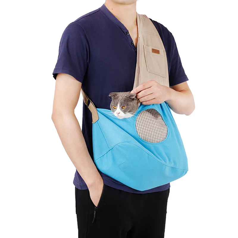 

Comfort Pet Carrier Breathable Carrier Bag For Small Dogs Kitten Outside Travel Shoulder Bag Front Sling Handbag Dog Accessories