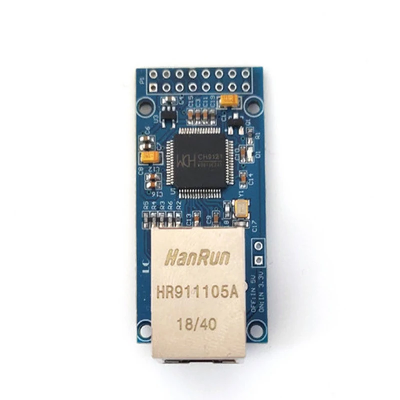 Сетевая плата CH9121 Ethernet Shield сетевая с одним чипом STM32 | Электронные компоненты и