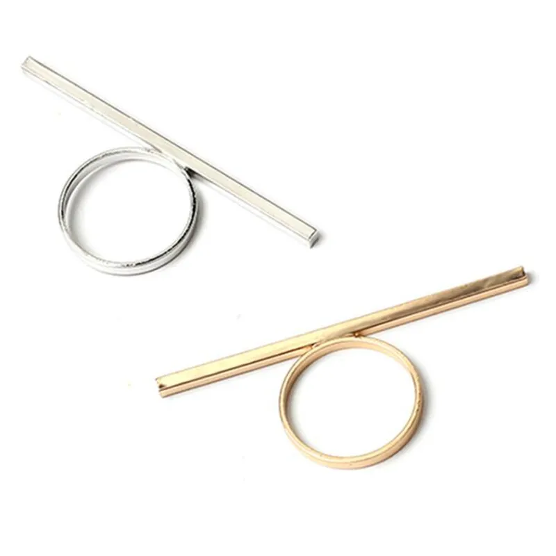 Минималистичные длинные кольца для женщин креативные классические в стиле панк