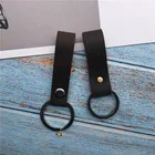 Брелок из воловьей кожи, деловой подарок, для мужчин и женщин, для автомобиля, шнурок ручной работы дюйма