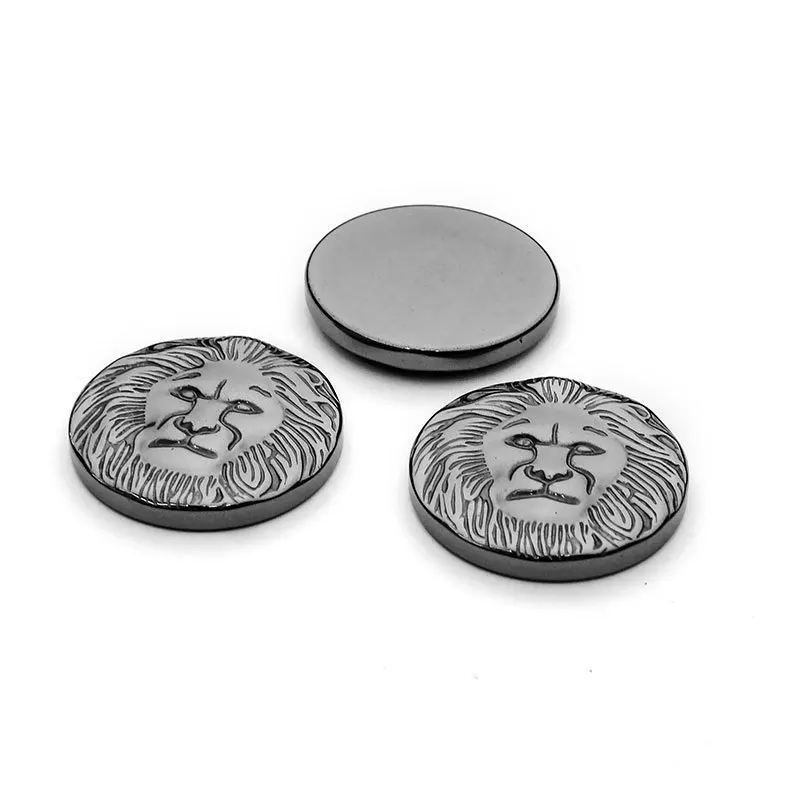 Черный желчный камень Немагнитный кулон в виде льва красный железная руда сделай