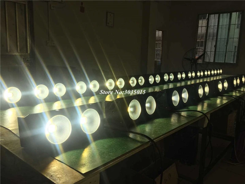 2 шт./лот глаза 200 Вт светодиодный COB осветитель холодный белый + теплый DMX512