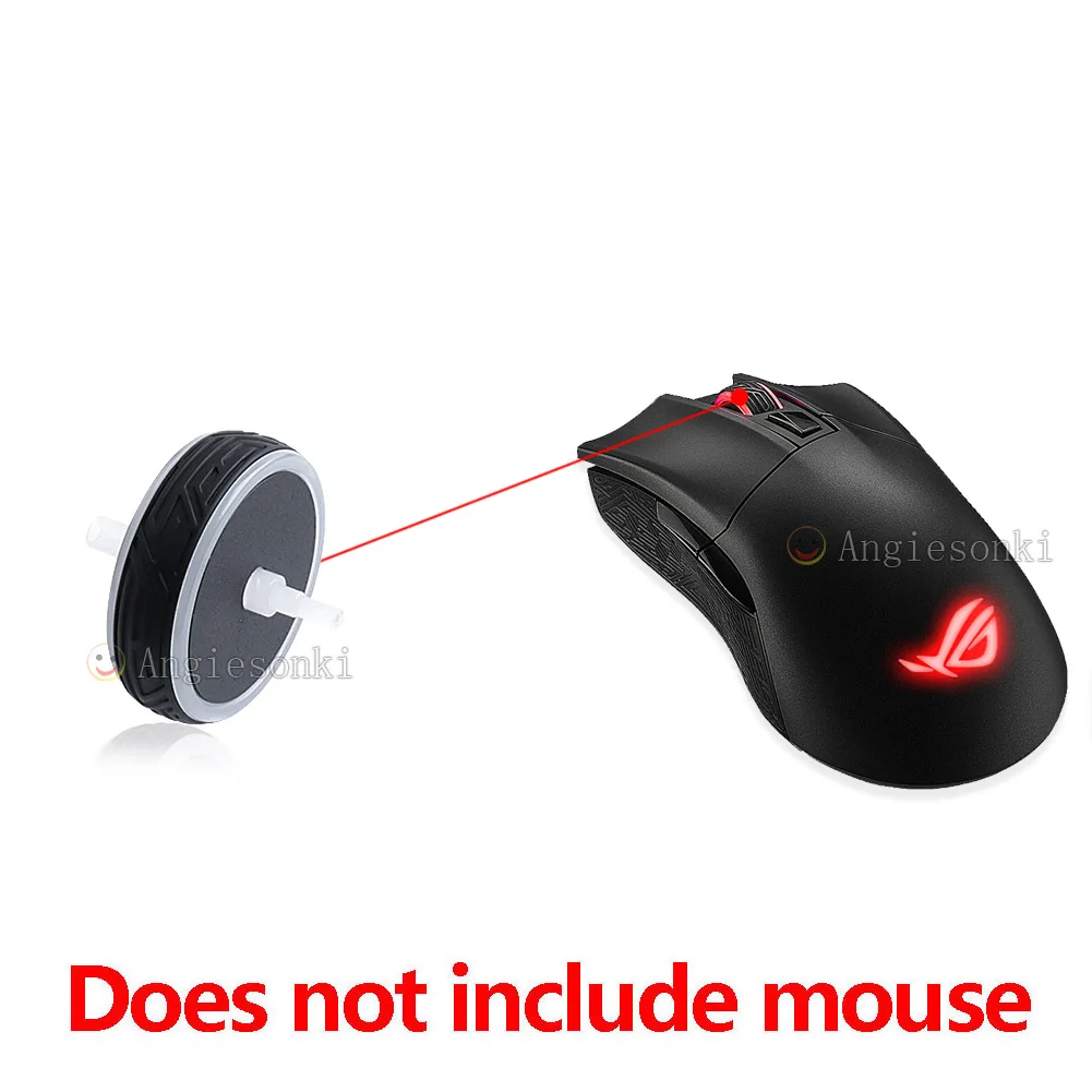 Top Shell/Cover/outer case/wheel Parts for ASUS ROG Gladius II wireless mouse images - 6