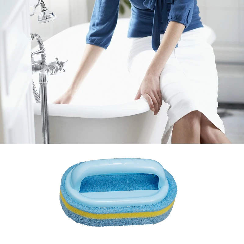 

Ручки, губка, щетка, голубая мягкая волшебная губка Ластик уборка, очиститель керамической плитки для ванны, кухонный инструмент