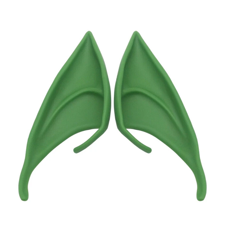 2 шт./компл. Хэллоуин латексные эльфы уши ангела и феи Пикси для ролевых игр