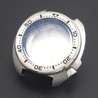 mod nh35 case turtle abalone 6105 watch case for 7s26 nh35 nh36 movement fit nh35 nh36 dial diving men watches case