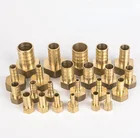 Латунный фитинг для шланга 4 мм, 6 мм, 8 мм, 10 мм, 19 мм, Хвостовик с зазубринами 18 дюйма, 14 дюйма, 12 дюйма, 38 дюйма, дюйма, внутренняя резьба BSP, медный соединитель, Соединительный адаптер