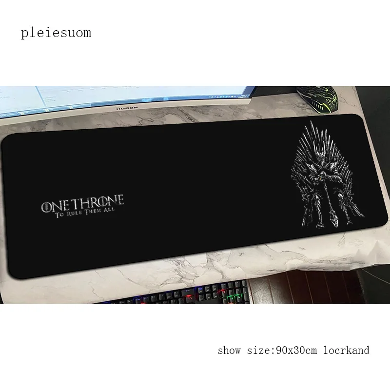 Игровой коврик для мыши властелин колец 900x300x4 мм