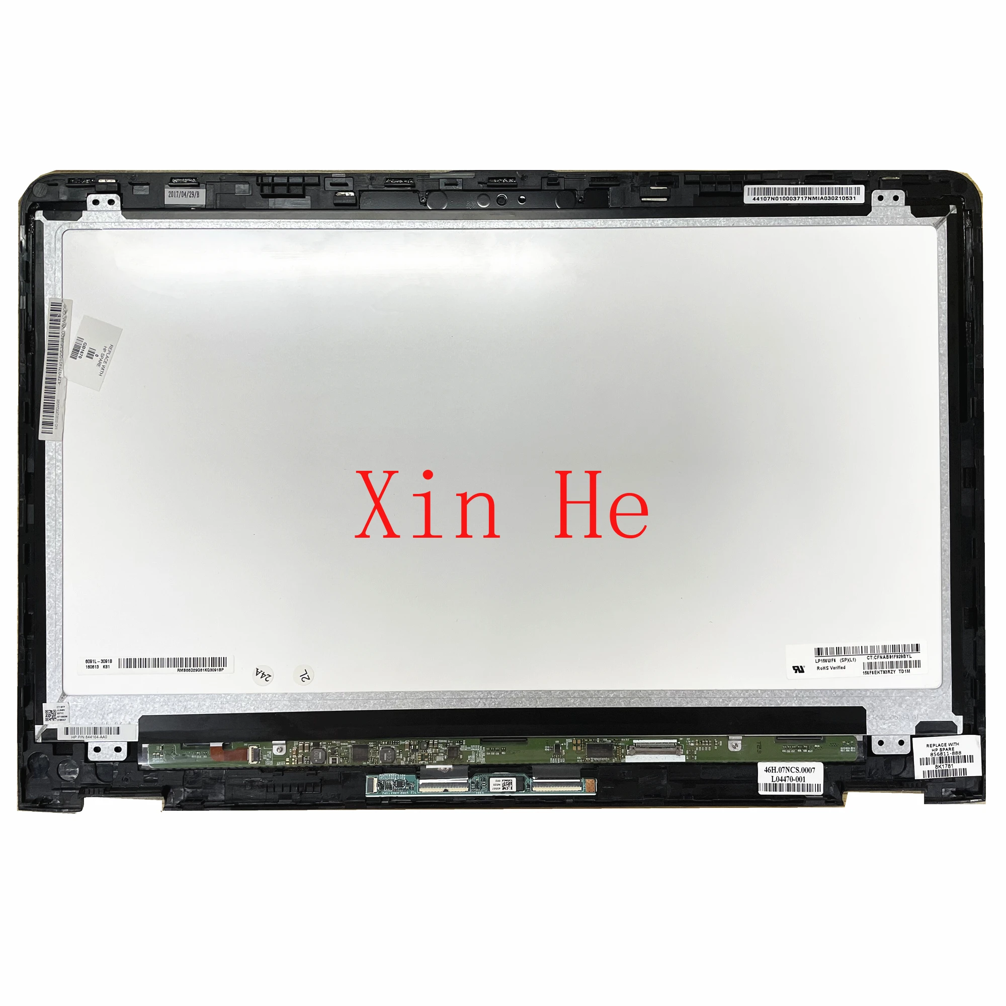 

LP156WF6-SPL1 15.6''IPS Laptop LCD LED Touch Screen Digitizer Assembly For HP Envy X360 15-AQ With Sliver Frame 856811-888