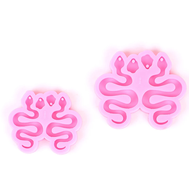 

Змеиные серьги «сделай сам», прозрачная эпоксидная силиконовая форма, силиконовая форма «сделай сам» для брелоков, формы для уф смолы