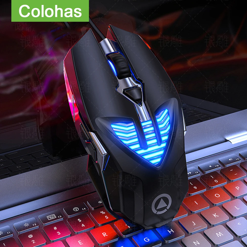 

USB Wired Gaming Mouse RGB Backlight 6 Button Computer Mouse Gamer Mice For PC Gamer Laptop Magic Mouse Mause Gaming Mice