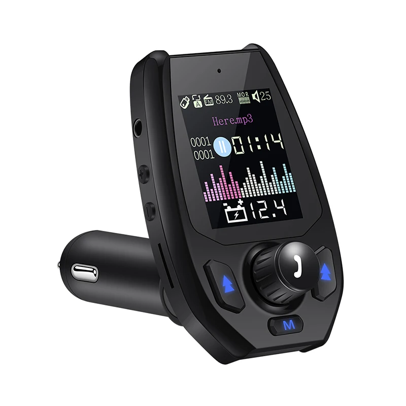 FM-передатчик mp3-плеер FM-модулятор Bluetooth 5 0 автомобильный комплект громкая связь