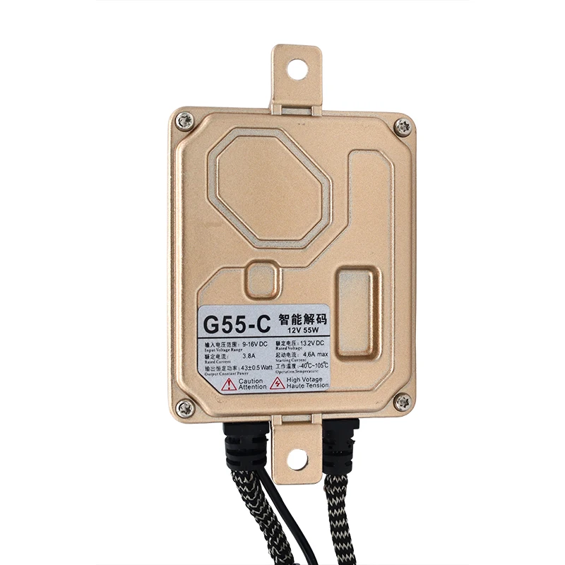 HIDLT EMC Canbus ксеноновый балласт AC 55 Вт без ошибок декодер HID Балласт для H1 H3 H7 H11 авто