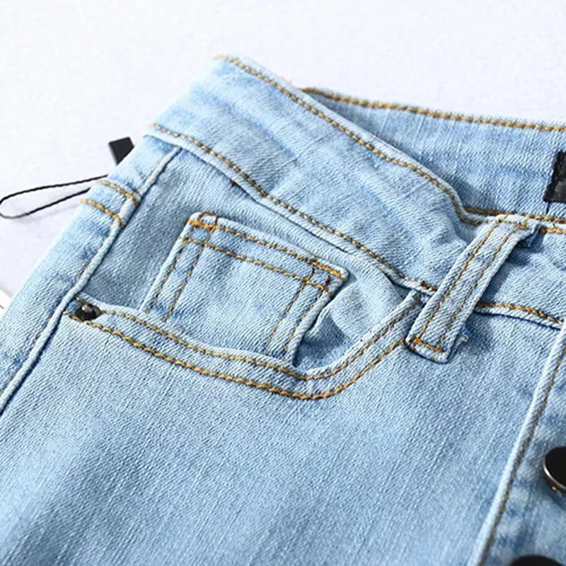 

Female Vintage Clothing Winter Black High Waist Corsets Pants Dame Jeanne with Elastic Band Push Up Skinny Trousers Jean Bottoms