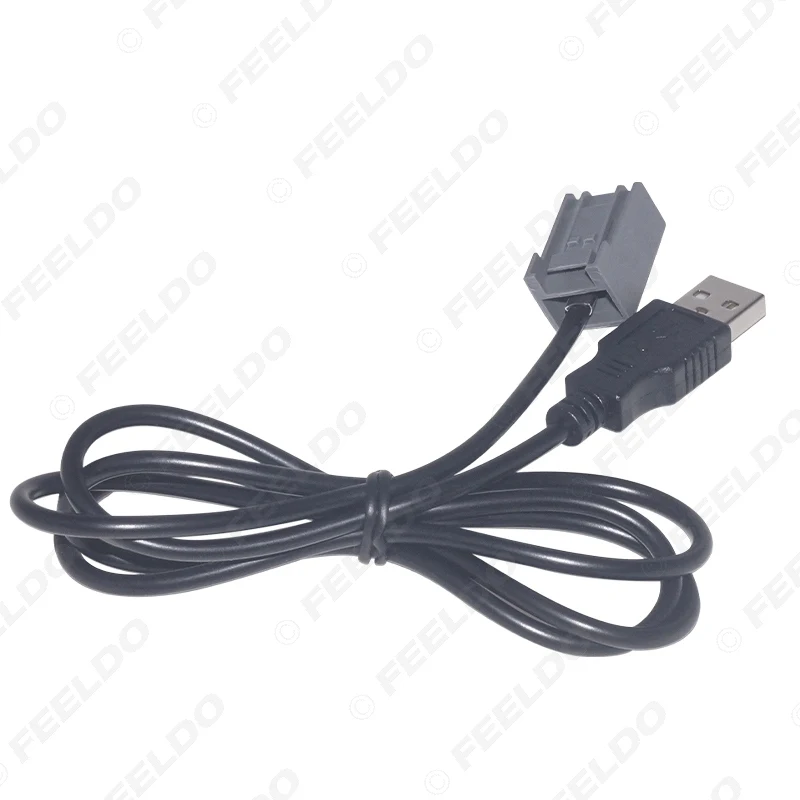 Автомобильный радиоприемник FEELDO 10 шт. AUX кабель гнездовой порт 2 0 разъем USB аудио