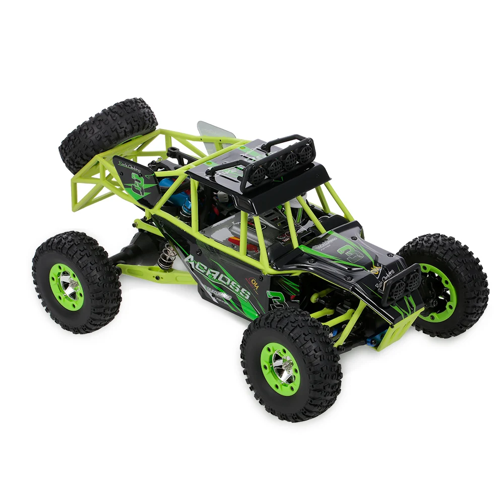 Wltoys 12428 1/12 RC Car 2 4G 4WD Электрический гоночный гусеничный RTR 50 км/ч высокоскоростной