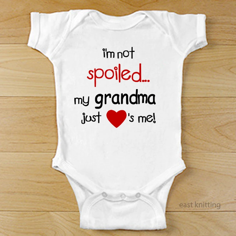 

DERMSPE New Arrival Baby Letter Print Toddler Romper Kids Soft Short Sleeved Jumpsuit Boys Girls Outfit Infant Baby Bodysuit