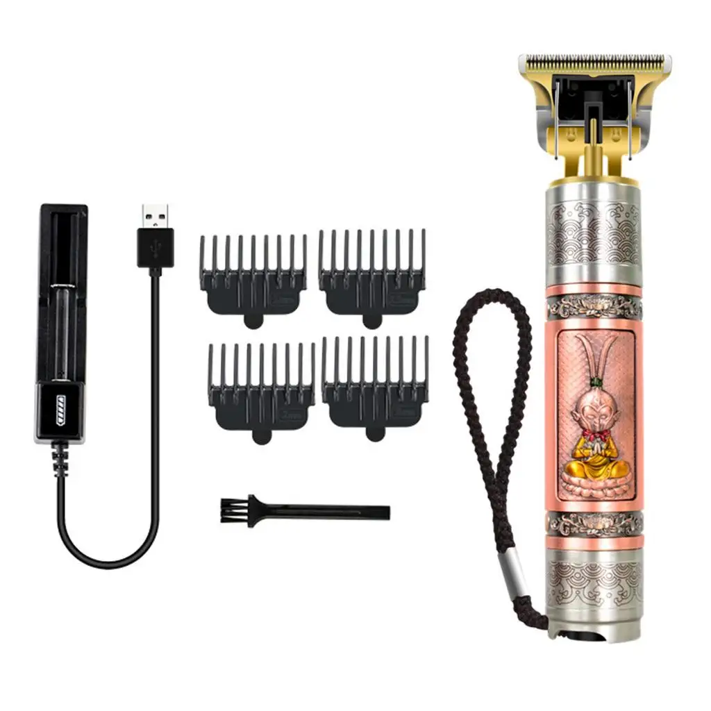 

T9 Electric Hair Clippers Professional Mens Cordless Hair Trimmer Shaver USB Haircut Sculpture Cutter Hair Cutting Machine