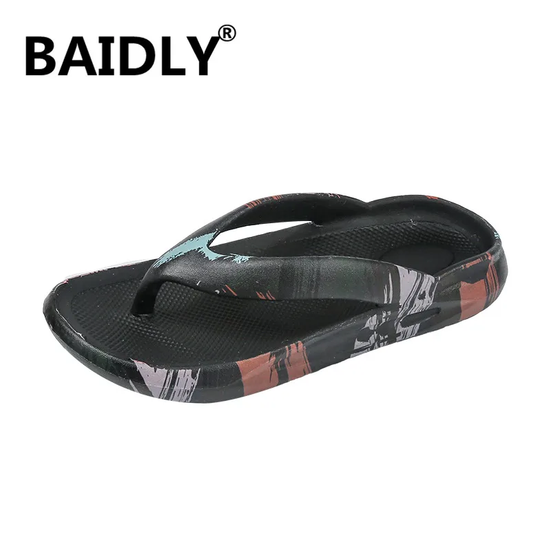 

Mens Flip Flop Summer Lightweight EVA Massage Slippers Comfort Beach Sandals Unisex Shoes for Outdoors Sandalia Masculina