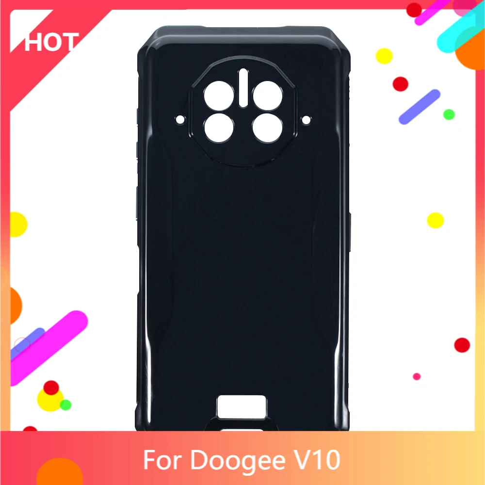 V10 Case Matte Soft Silicone TPU Back Cover For Doogee V10 Phone Case Slim shockproof