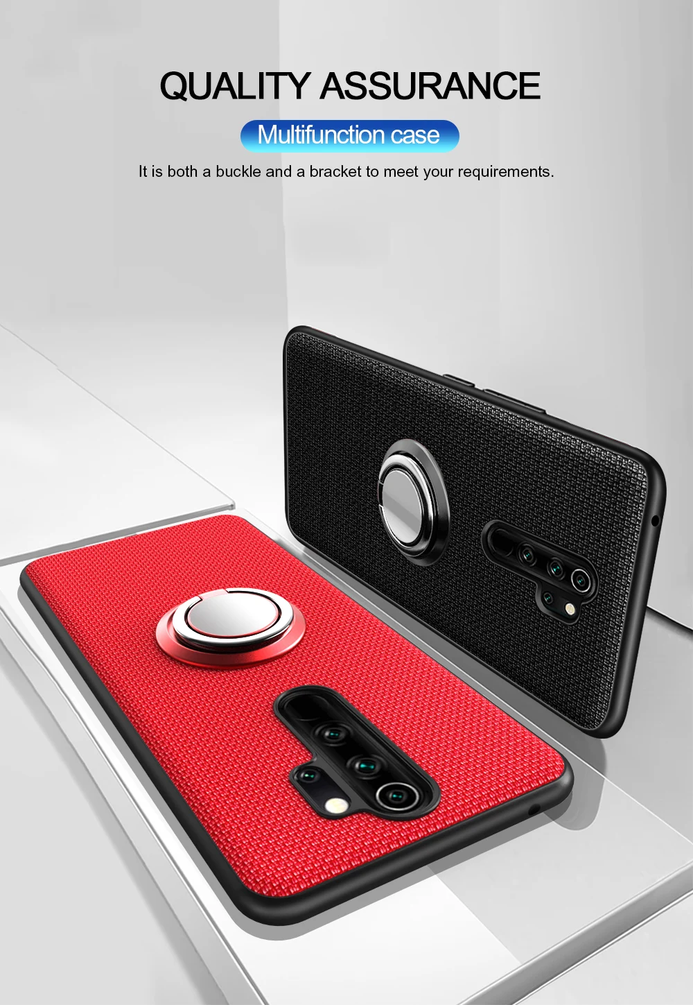 Защитный чехол для Red mi Note 8 Pro 8T 7 Чехол для Xiaomi mi Note 10 CC9 Pro магнитное автомобильное кольцо-держатель на палец кожаный полный Чехол