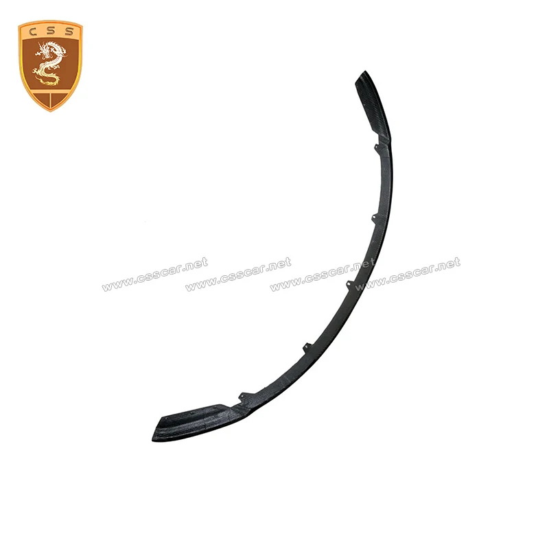 Настоящее углеродное волокно передний бампер для губ спойлер Aston Martin Vantage V8 авто