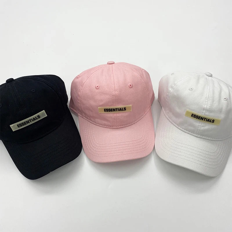 

Essentials 100% 1:1 Knitted Hat Baseball Cap Fog Dad Hat Kanye West Jerry Lorenzo hip hop cotton high street
