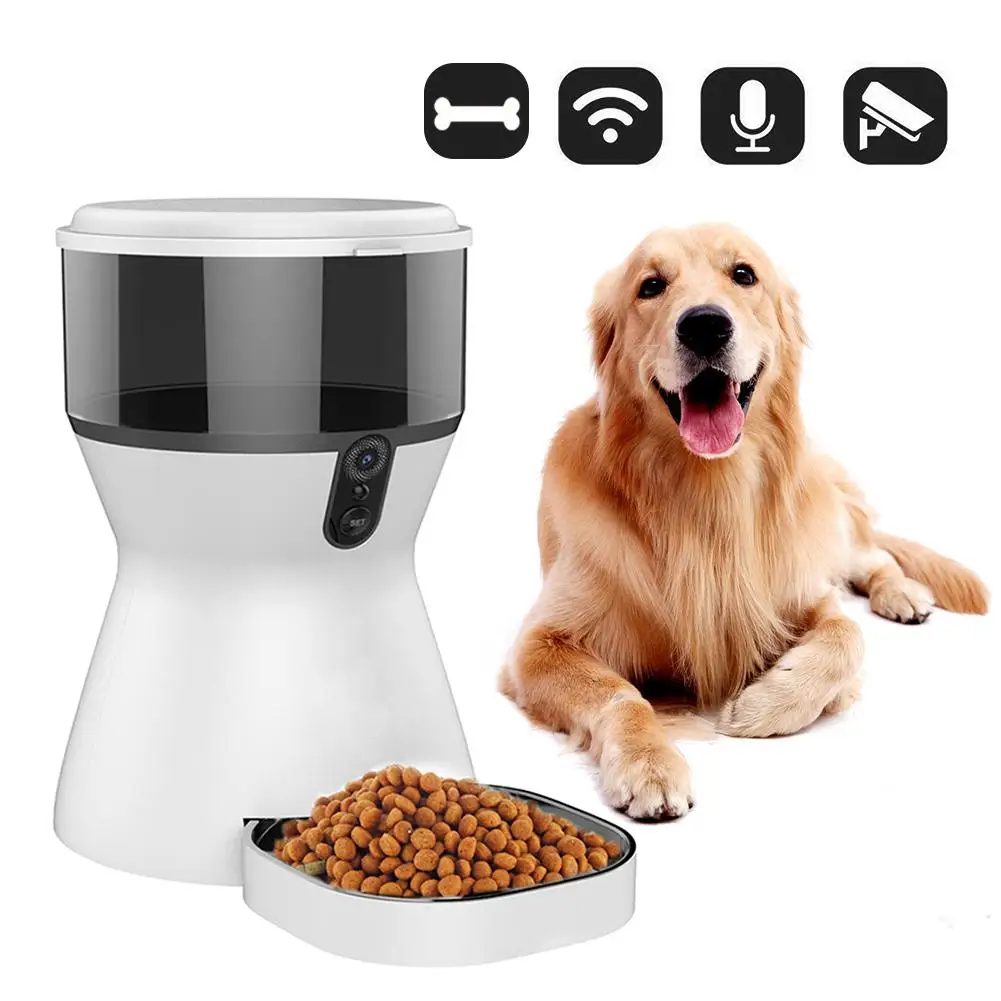 Автокормушка для домашних животных дозатор собак Фидер видеомагнитофон