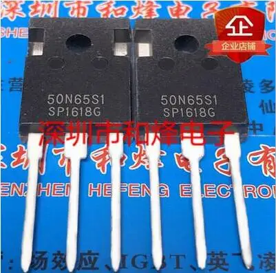 

Free shipping 10PCS 50N65S1 NGTB50N65S1 TO-247 600V 50A