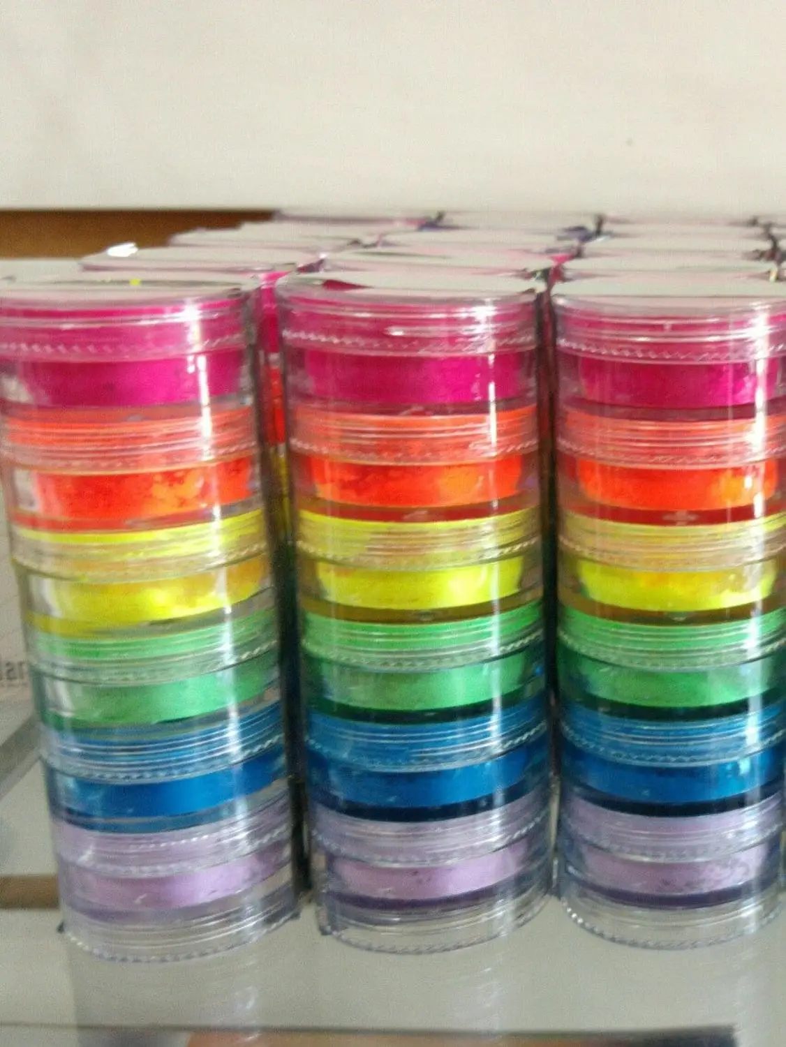 Неоновый 6 цветов флуоресцентный пигмент неоновый цвет смолы художественный