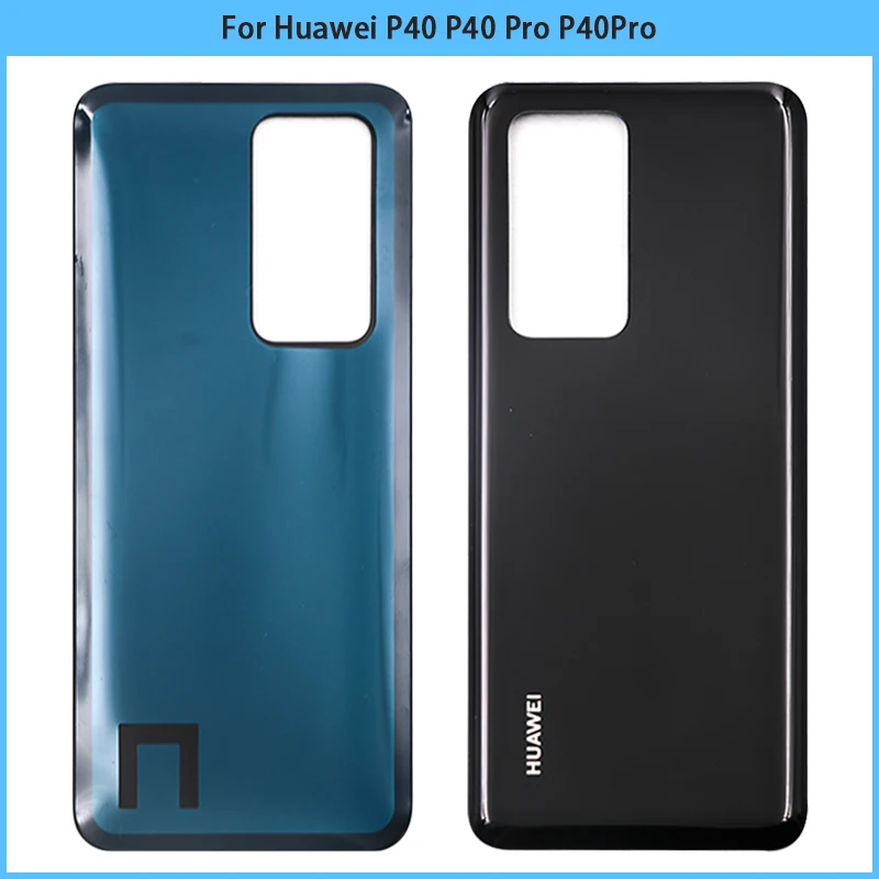 

10 шт., задняя крышка батарейного отсека для Huawei P40 / P40 Pro