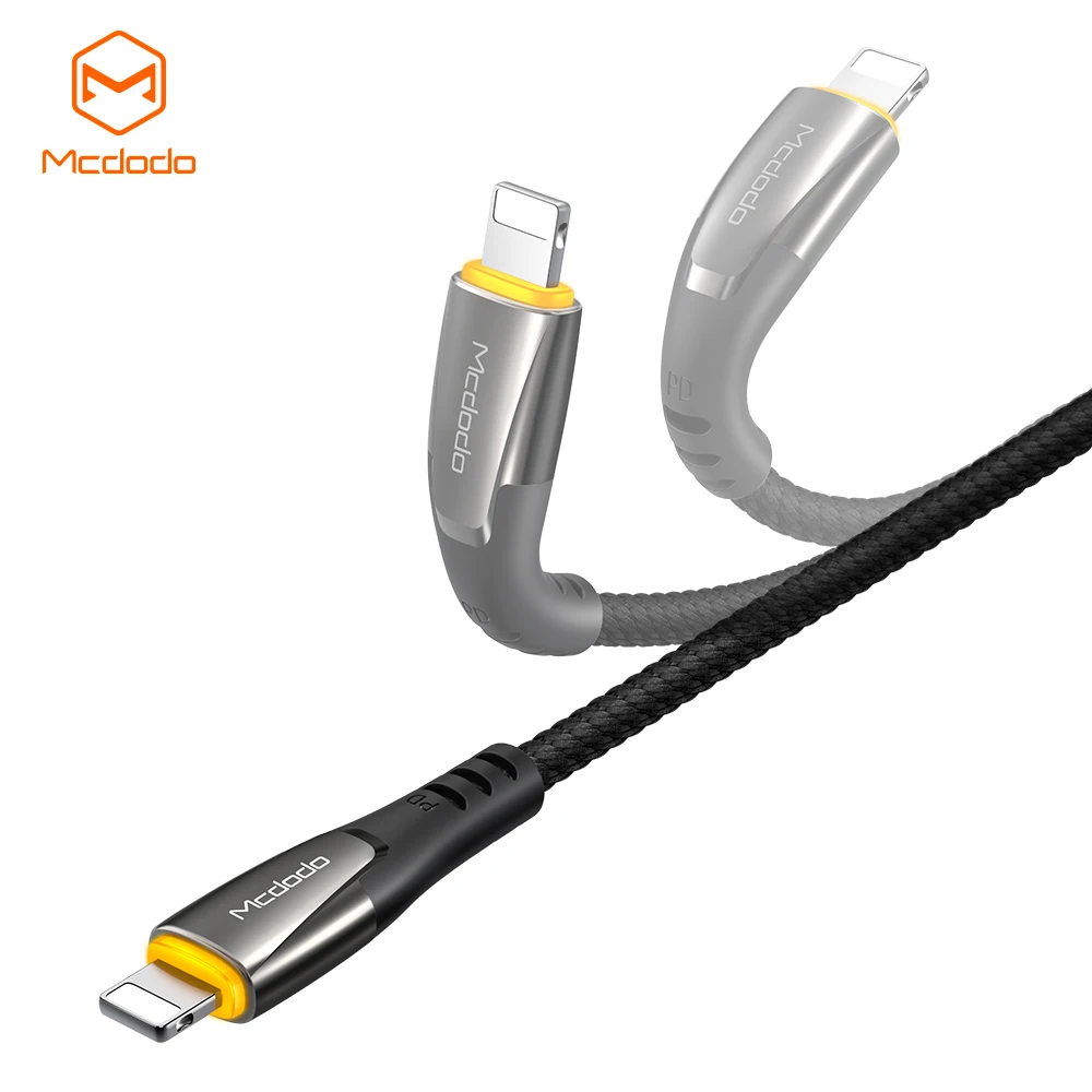Mcdodo 2021 Новый 36 Вт PD Быстрый зарядный кабель Тип C к Lightning для iPhone 12ProMax 11 Pro max Xr Xs Max 8