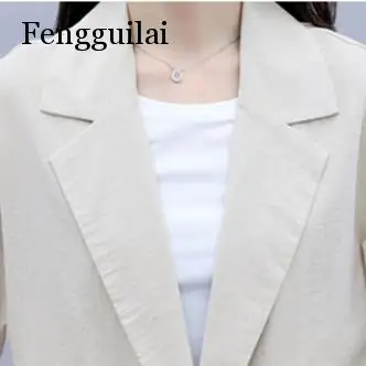 

Women Spring autumn Casual 2 piece Suits sets suit Plus Size Solid Cotton and linen Blazer Coat Harem Pants Suits Casual Office