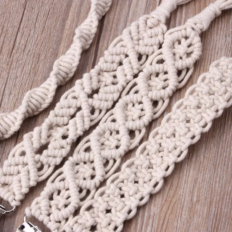 

Baby Vintage Crochet Cotton Pacifier Clips Chain Dummy Clip Pacifier Holder Nipple Soother Chain For Infant Baby Feeding