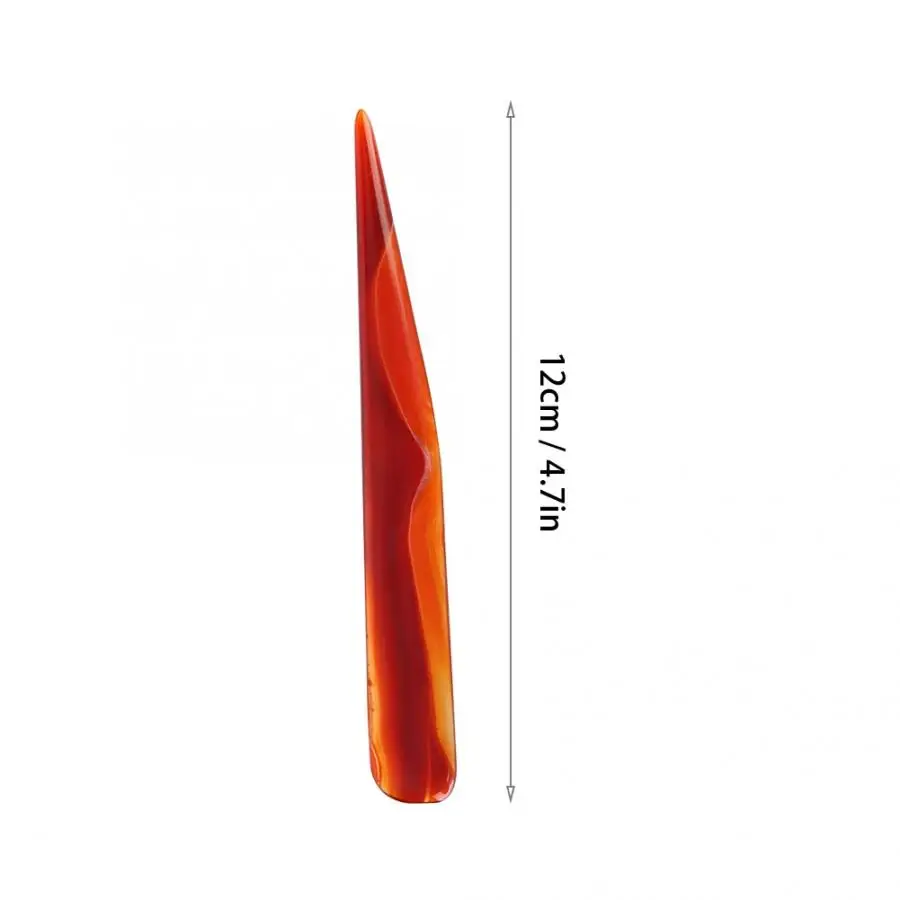 Кольцо Sizer Профессиональный агатовый нож прибор для полировки вручную цвет