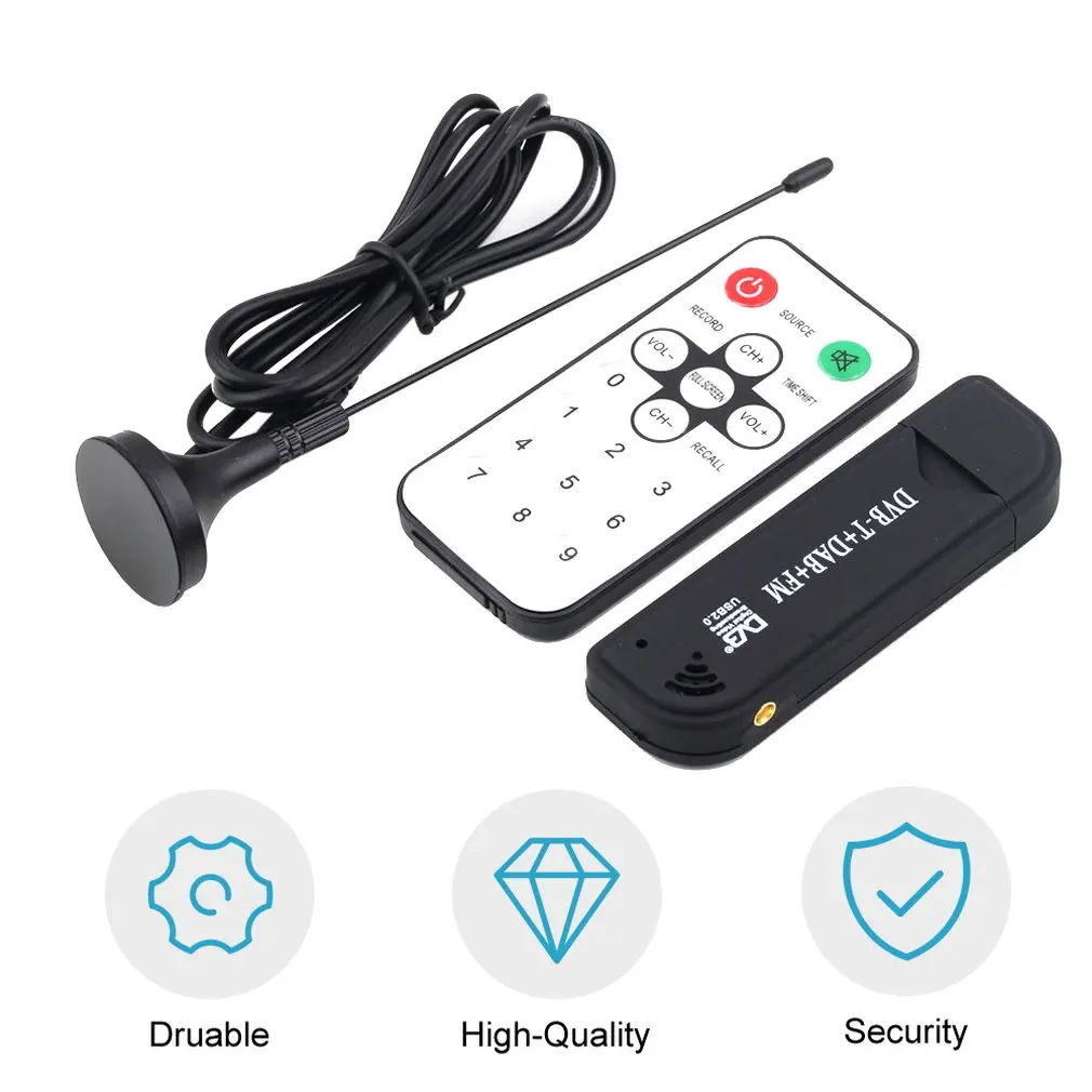 HD 1080p ТВ тюнер dvb T2 Vga tv Dvb-t2 для монитора адаптер USB2.0 тюнер приемник спутниковый декодер Dvbt2 русская инструкция