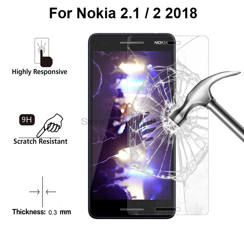 Защитное стекло для Nokia 2 1 2018 закаленное защитная пленка TA 1080 стеклянная